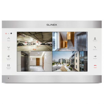 Абонентский монитор Slinex SL-10IPT silver+white